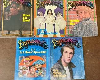 VINTAGE DYNOMITE MAGAZINES