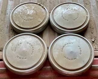 SET/4 VINTAGE FORD HUBCAPS