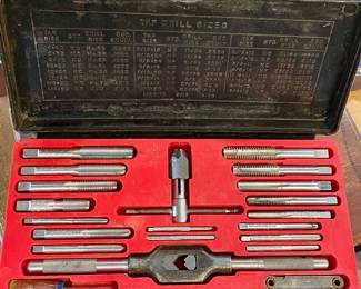 Vintage Craftsman Threading Tool Set