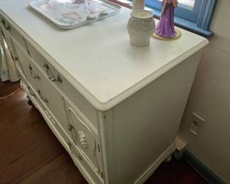 PAINTED ANTIQUE BUFFET