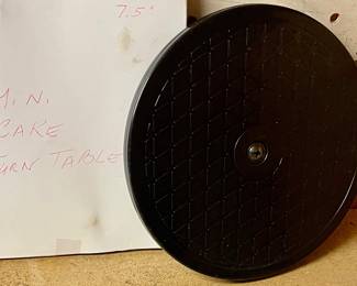 MINI CAKE TURNTABLE