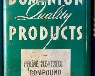 Vintage /Antique Gallon Can with Awesome Graphics 