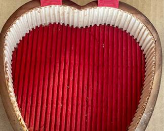 ANTIQUE PILLIOD JEWELRY BOX MADE BY PILLIOD CABINET CO. - SWANTON, OH