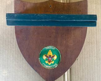 VINTAGE BSA TROOP COMMITTEE PLAQUE
