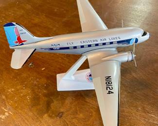 Daron Postage Stamp Eastern Airlines Douglas DC-3 Plastic Model in 1:144 Scale