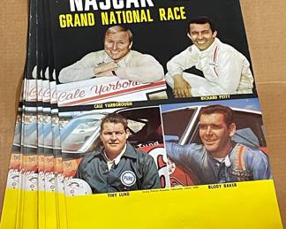VINTAGE NASCAR GRAND NATIONAL RACE POSTERS