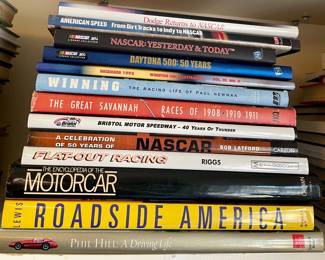 RACING, NASCAR, CLASSIC CAR BOOKS
