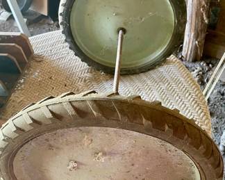 VINTAGE WHEELS/AXLE