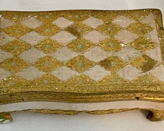 GILT WOODEN BOX