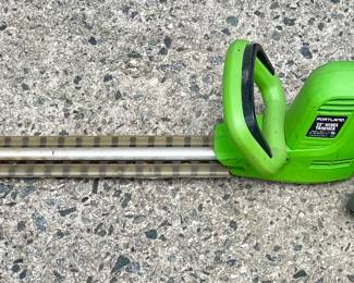 PORTLAND 22"ELECTRIC HEDGE TRIMMER