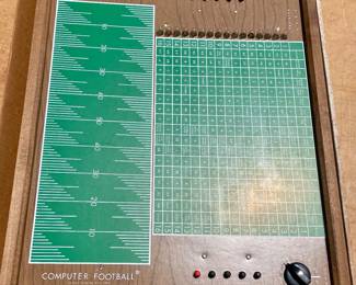 VINTAGE 1972  COMPUTER SPORTS GAMES  -  5 GAMES IN ONE