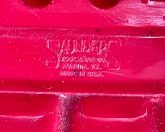 VINTAGE 50'S SAUNDERS FRICTION-POWERED HOT ROD TOY