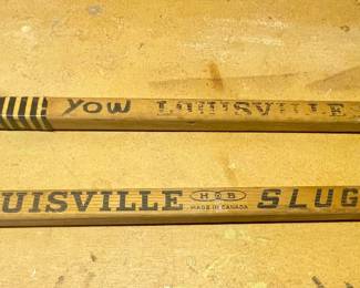 VINTAGE LOUISVILLE SLUGGER HOCKEY STICKS 