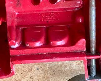 VINTAGE 50'S SAUNDERS FRICTION-POWERED HOT ROD TOY