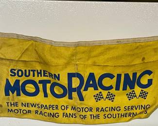 VINTAGE SOUTHERN MOTORACING APRON