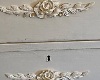 ANTIQUE PAINTED CHEST