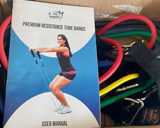RESISTANCE TUBE BANDS SET