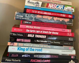 RACING, NASCAR, CLASSIC CAR BOOKS
