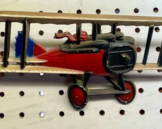1975 HOMCO CAST ALUMINUM BIPLANE