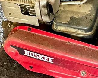 VINTAGE HUSKEE TILLER  -  AS/IS
