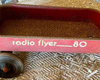VINTAGE RADIO FLYER ___80 TANDEM WAGON