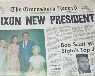 THE GREENSBORO RECORD - NOV. 6, 1968