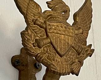 Vintage (50s-70s) Military Eagle Wall Hook  -   2-Available 