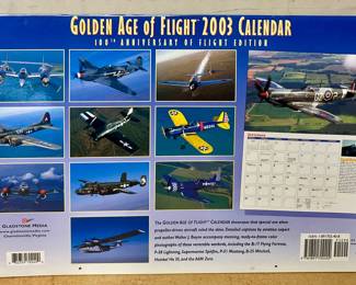 GOLDEN AGE OF FLIGHT CALENDAR - 2003
