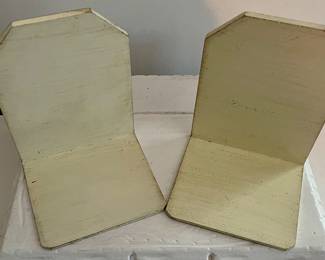 VIOLET BOUQUET BOOKENDS