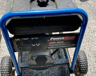 POWER BACK 5250 WATT GENERATOR  -  "AS-IS"