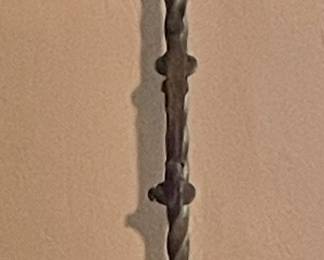 ANTIQUE (1920/30') ART DECO BRIDGE ARM FLOOR LAMP