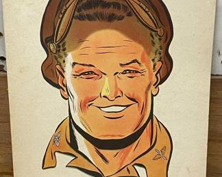 1944 NEWS SYNDICATE CO., INC. "BEST WISHES FROM MILTON CANIF"