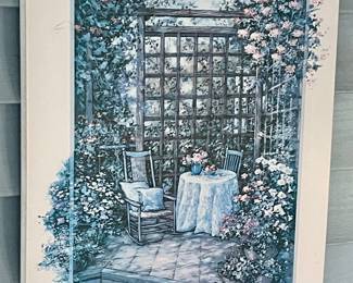 FRAMED PATIO GARDEN/ARBOR