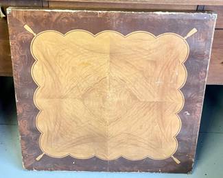 ANTIQUE CARD TABLE