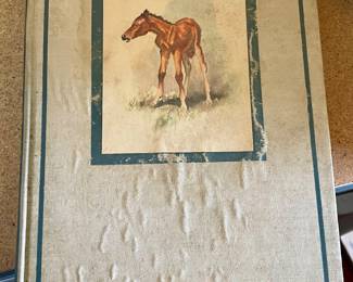 FIRST ILLUSTRATED EDITION OF "THE RED PONY" WITH SLEEVE