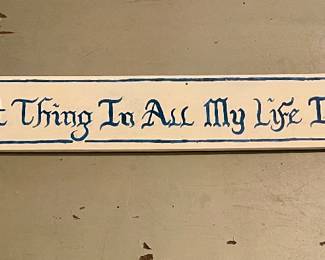 HANDPAINTED INSPIRATION SIGN