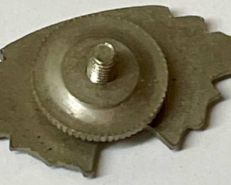 1962 NASCAR MEMBER ENAMELED PIN - SCREW BACK
