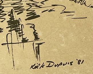 "THE MABRY MILL" by KIRK DUPUIS (1989)