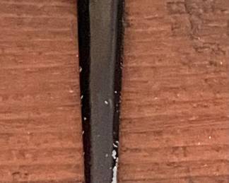 ANTIQUE CAST IRON AMISH MAN LETTER OPENER