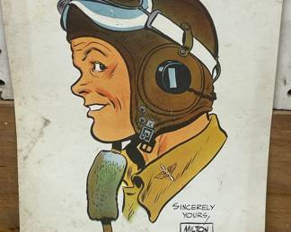 1944 NEWS SYNDICATE CO., INC. "BEST WISHES FROM MILTON CANIF"