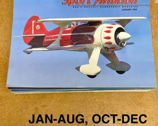 VINTAGE SPORT AVIATION PUBLICATIONS  SET/11