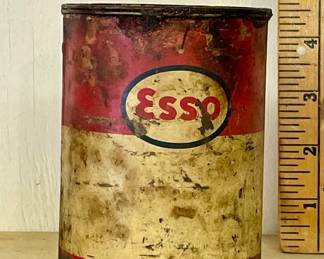 ANTIQUE ESSO CAN