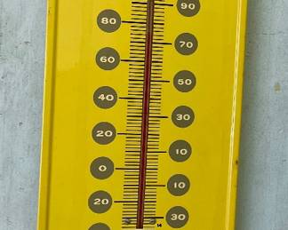 ANTIQUE SAY "PEPSI PLEASE" THERMOMETER M-165