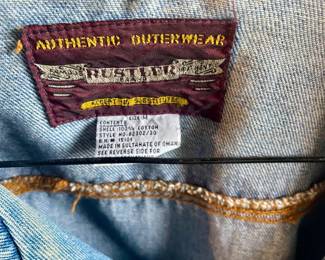 VINTAGE RUSTLER DENIM JACKET