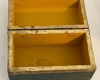 GILT WOODEN BOX