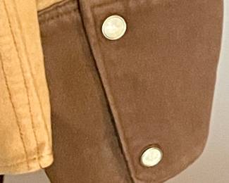 VINTAGE/ANTIQUE HANDMADE LEATHER SHIRT