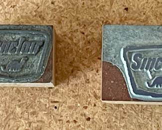 VINTAGE SINCLAIR PRINTING CUTS/BLOCKS