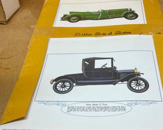 GOLDEN AGE OF AUTOS 10 - PRINT SET