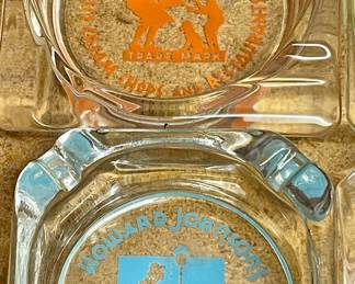 VINTAGE/ANTIQUE ASHTRAYS - HOWARD JOHNSON'S