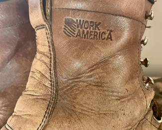 WORK AMERICA WORK BOOTS